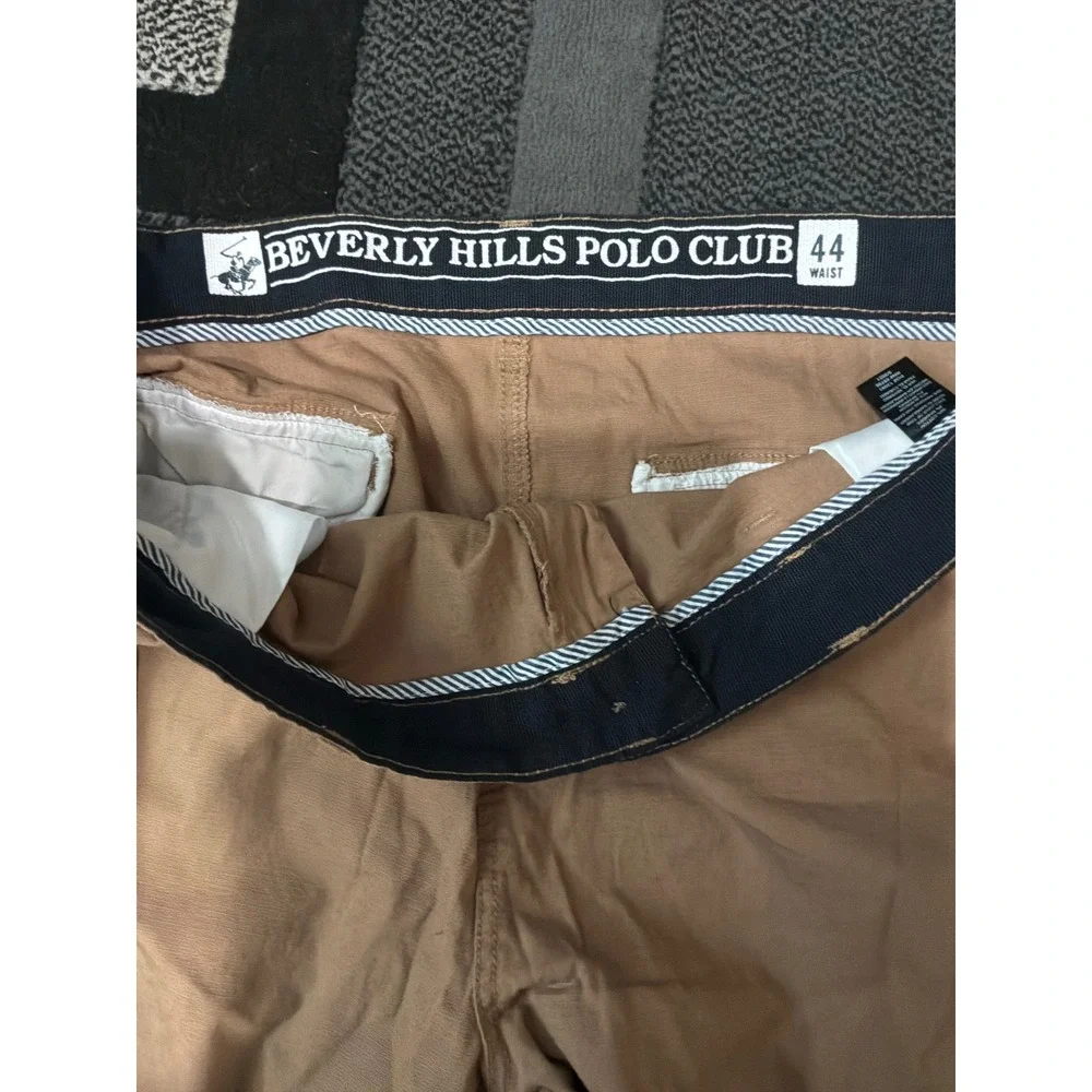 Beverly Hills Polo Club‎ Cargo Shorts Mens 44 Tan Like New